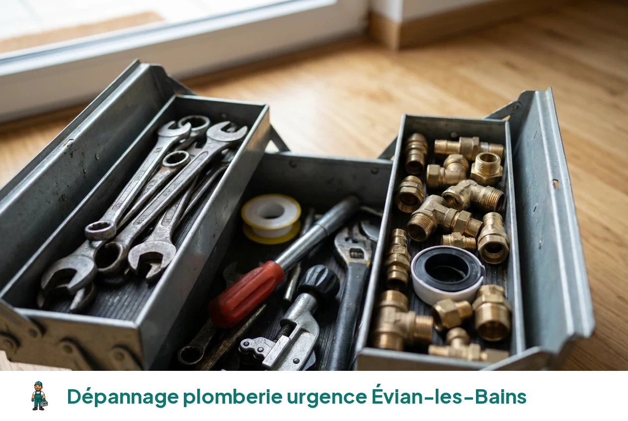 Dépannage plomberie urgence à Évian-les-Bains