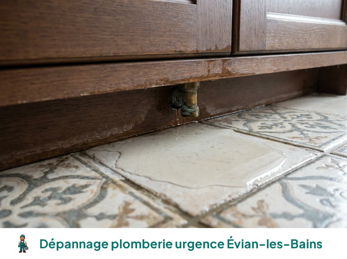 Dépannage plomberie urgence à Évian-les-Bains