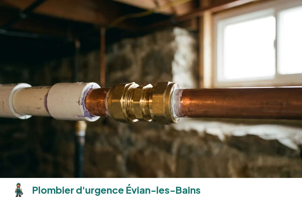 Plombier d'urgence à Évian-les-Bains
