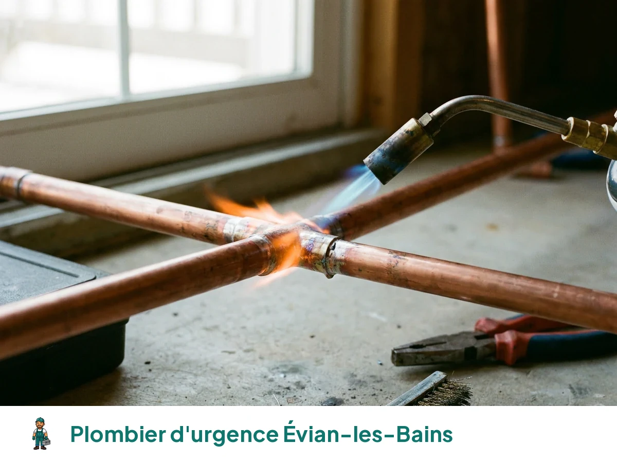 Plombier d'urgence à Évian-les-Bains