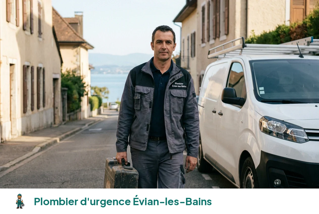 Plombier d'urgence à Évian-les-Bains