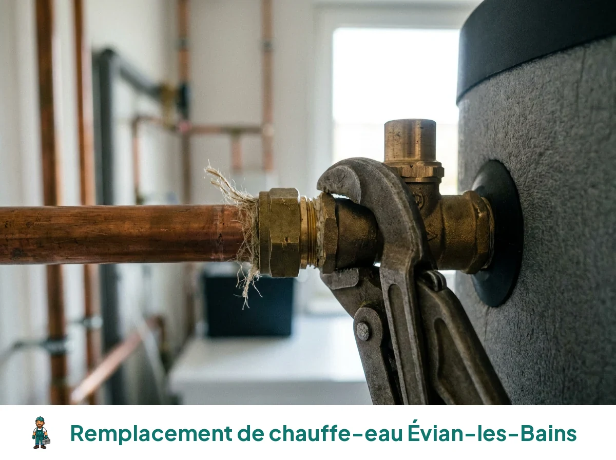 Remplacement de chauffe-eau à Évian-les-Bains