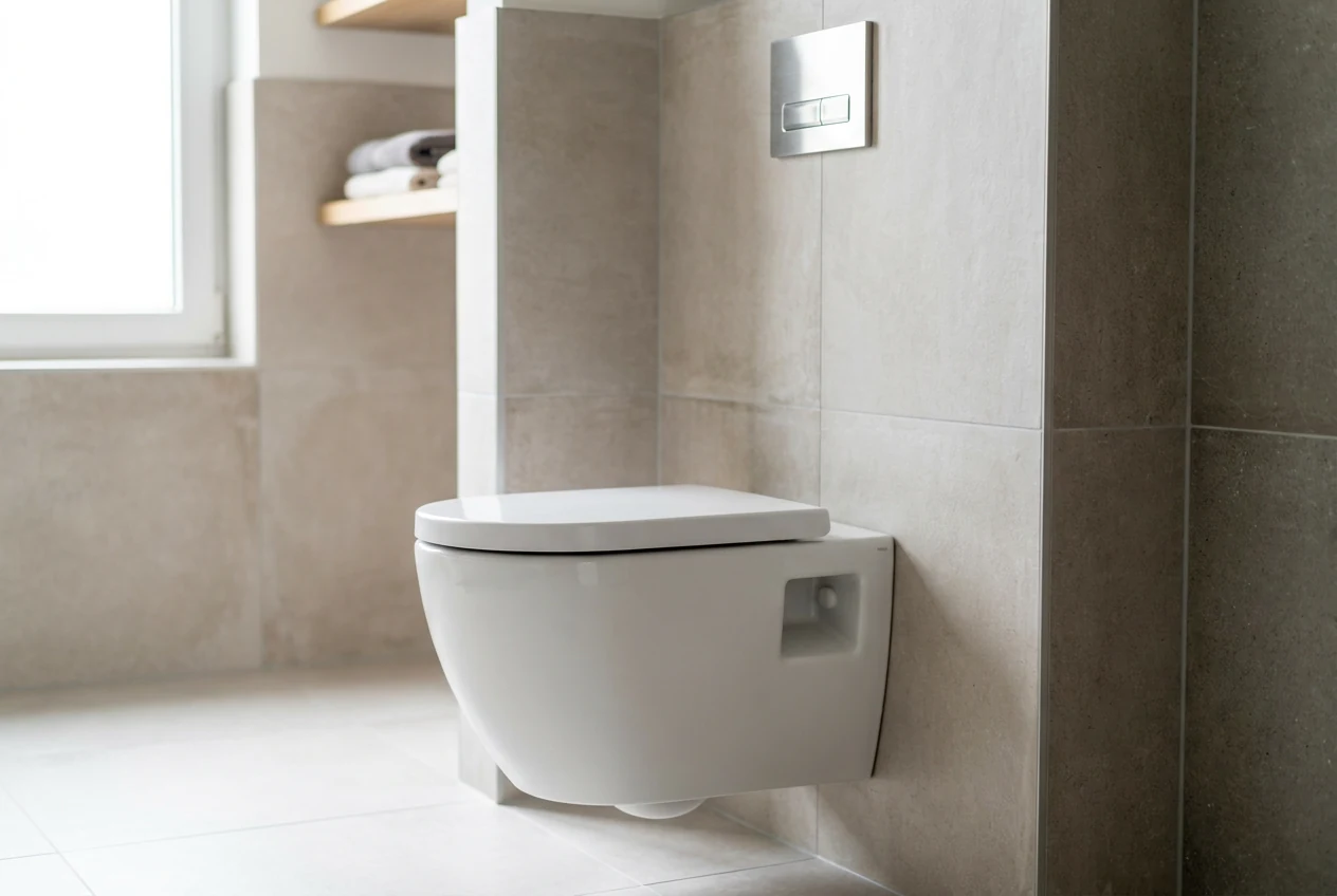 Remplacement de WC à Évian-les-Bains
