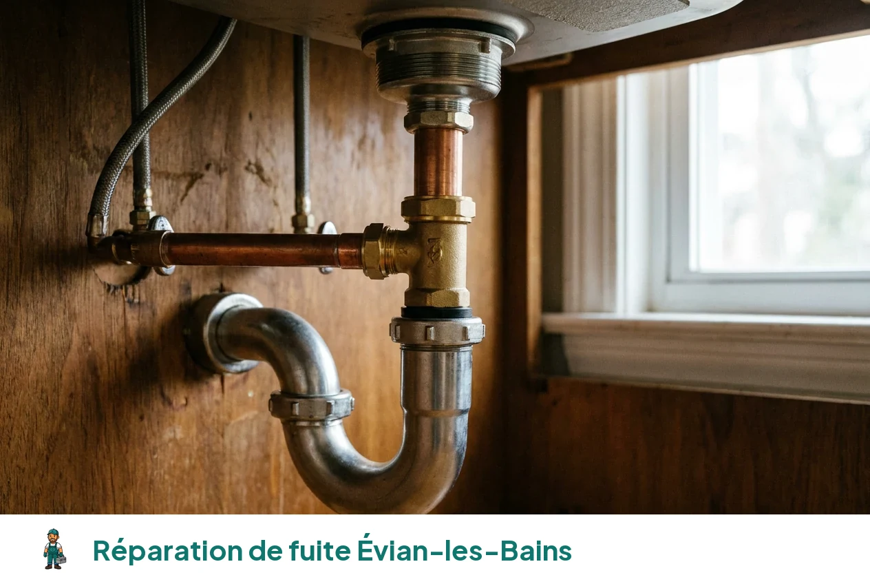 Réparation de fuite à Évian-les-Bains