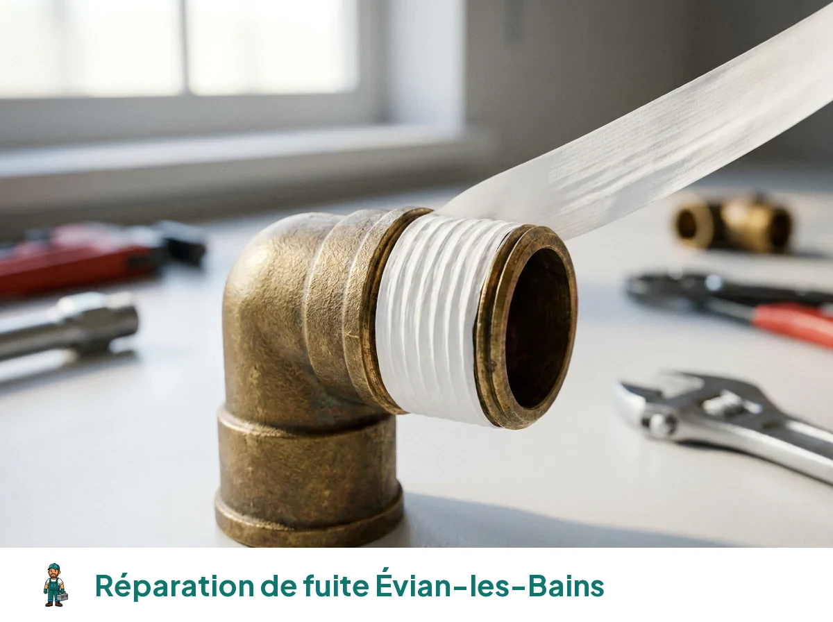 Réparation de fuite à Évian-les-Bains